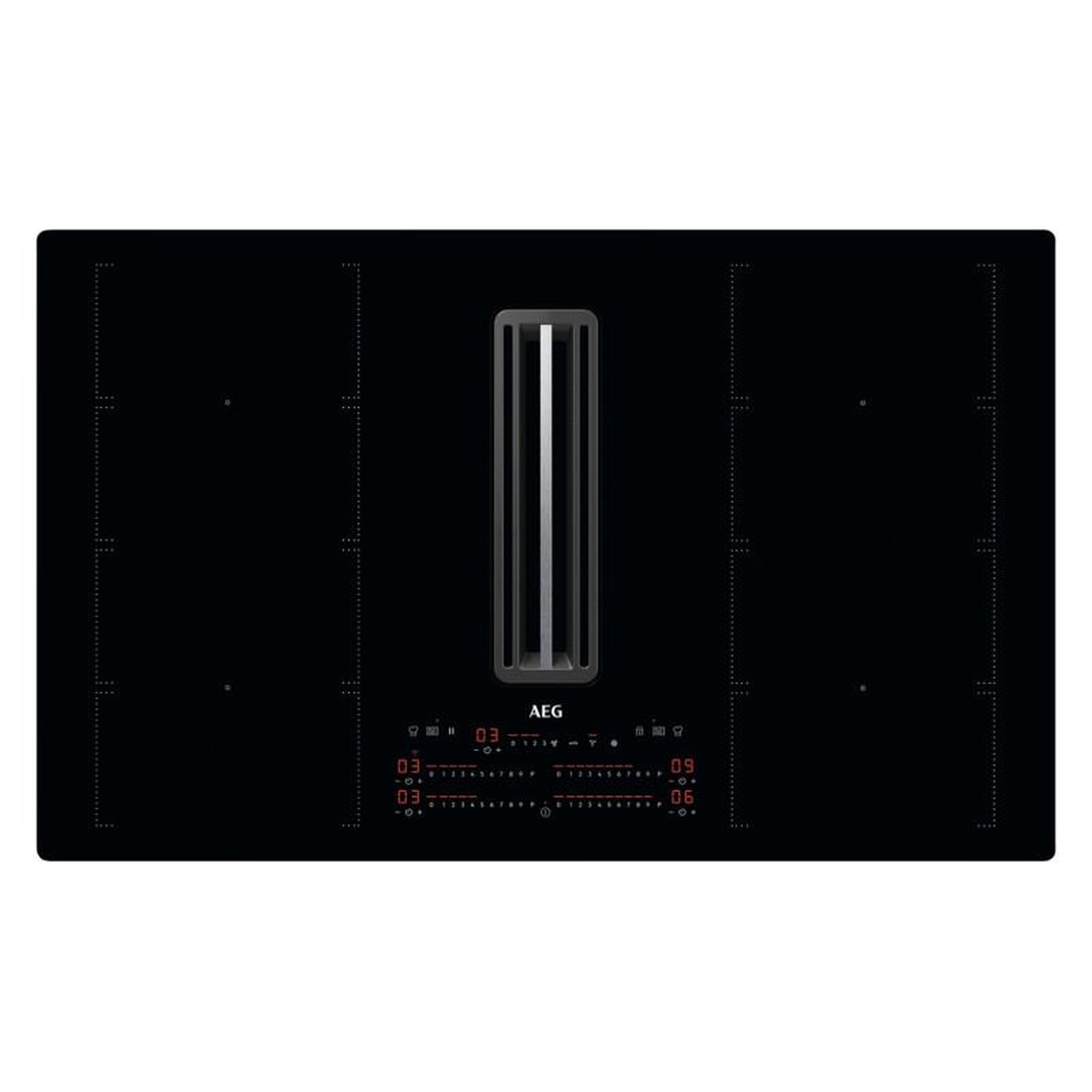 AEG Plaque induction Aeg CCE84779CB + HOTTE INTEGREE Recyclage