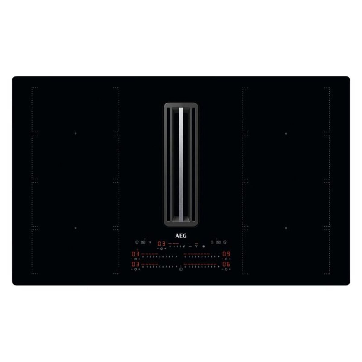 AEG Plaque induction Aeg CCE84779CB + HOTTE INTEGREE Recyclage