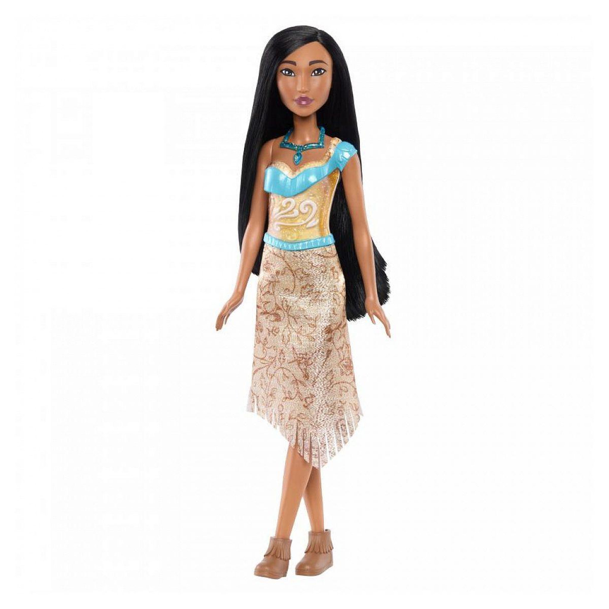 Voir la diapositive 3 : MATTEL Disney princesses - poupee pocahontas avec vetements et accessoires