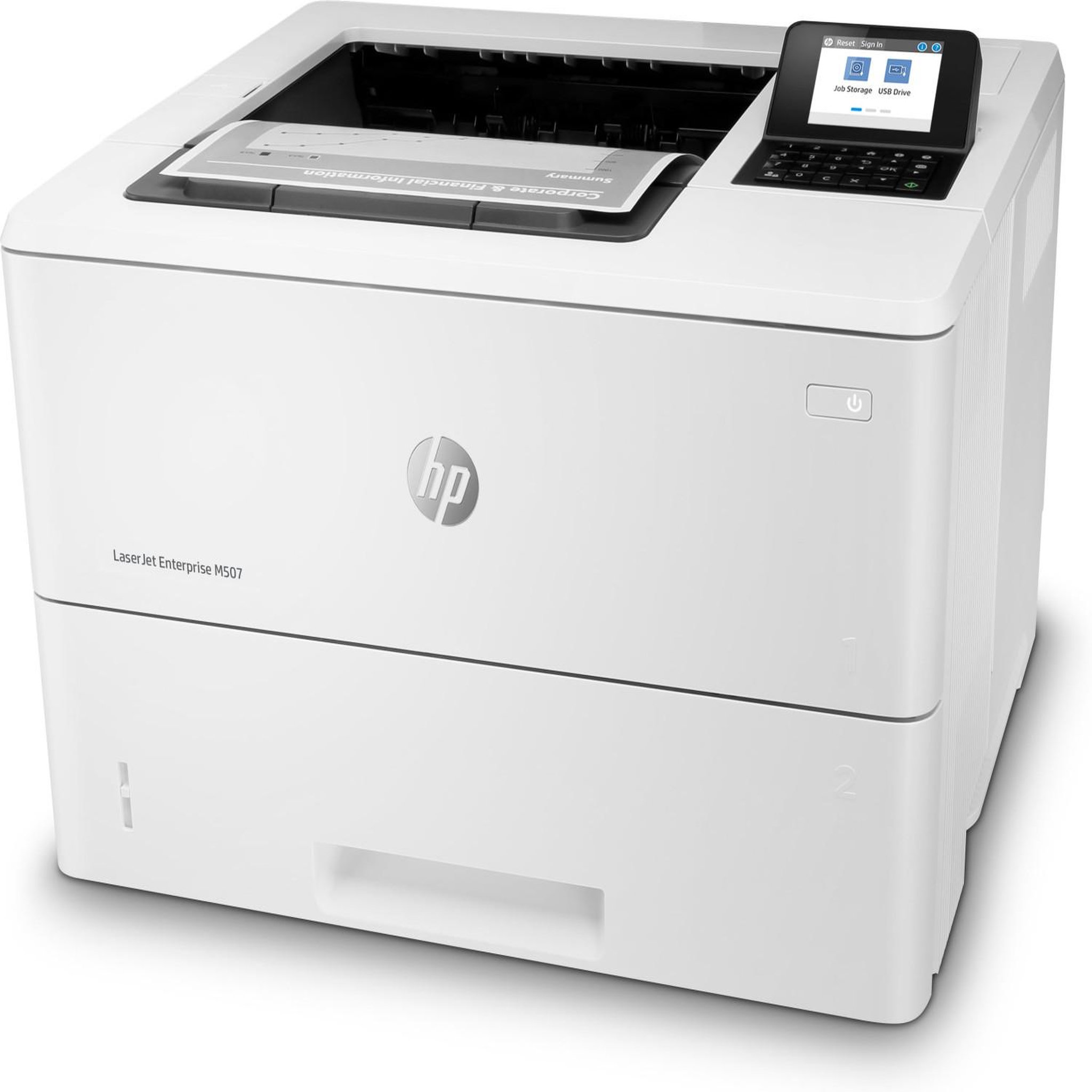 Voir la diapositive 3 : HP Hp laserjet enterprise m507dn 1200 x 1200 dpi a4