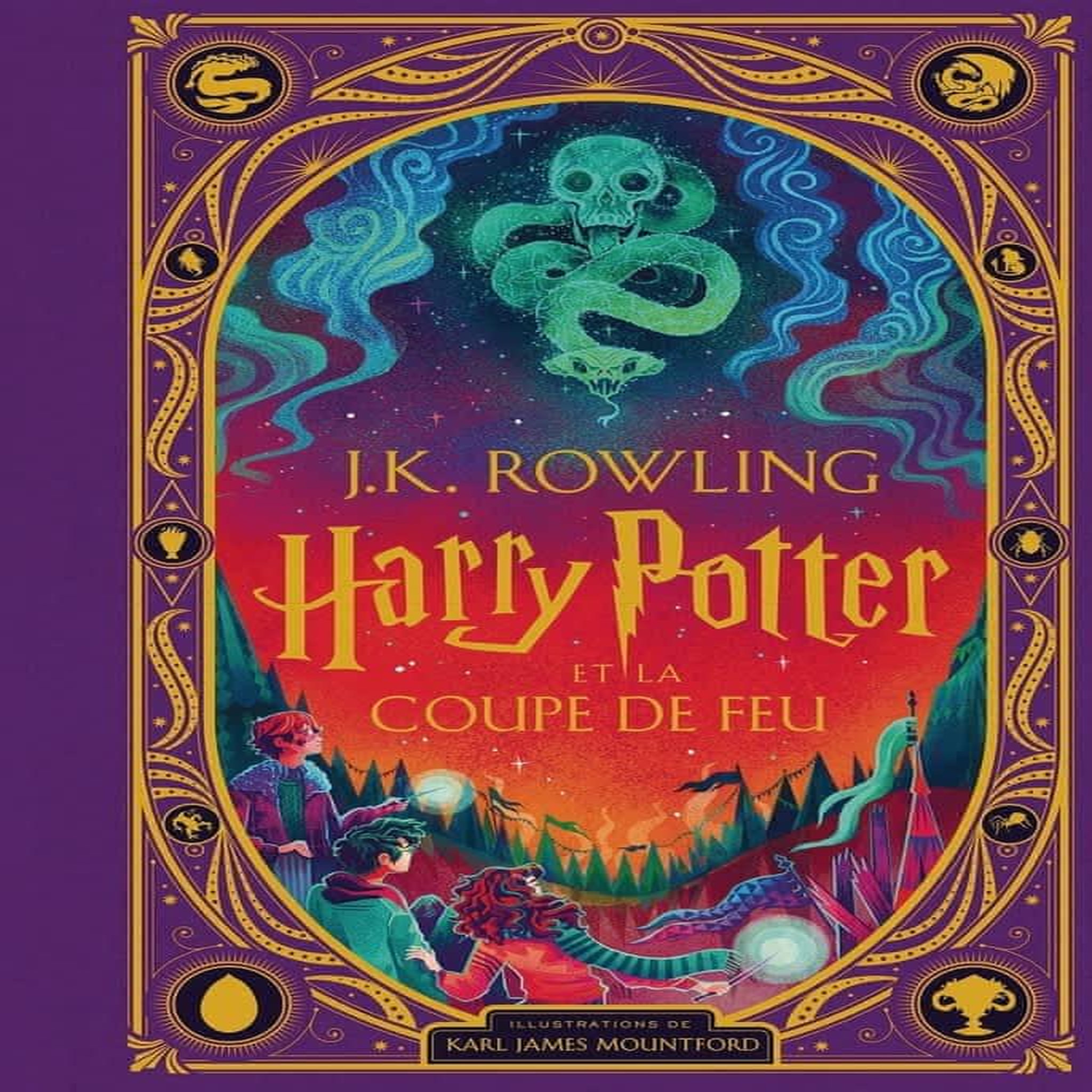 HARRY POTTER TOME 4 : HARRY POTTER ET LA COUPE DE FEU. EDITION ILLUSTREE, Rowling J.K.
