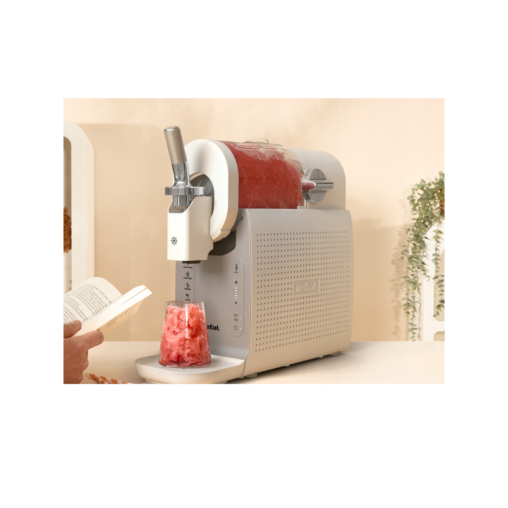 Voir la diapositive 5 : TEFAL machine à glace Freezi 1.4L