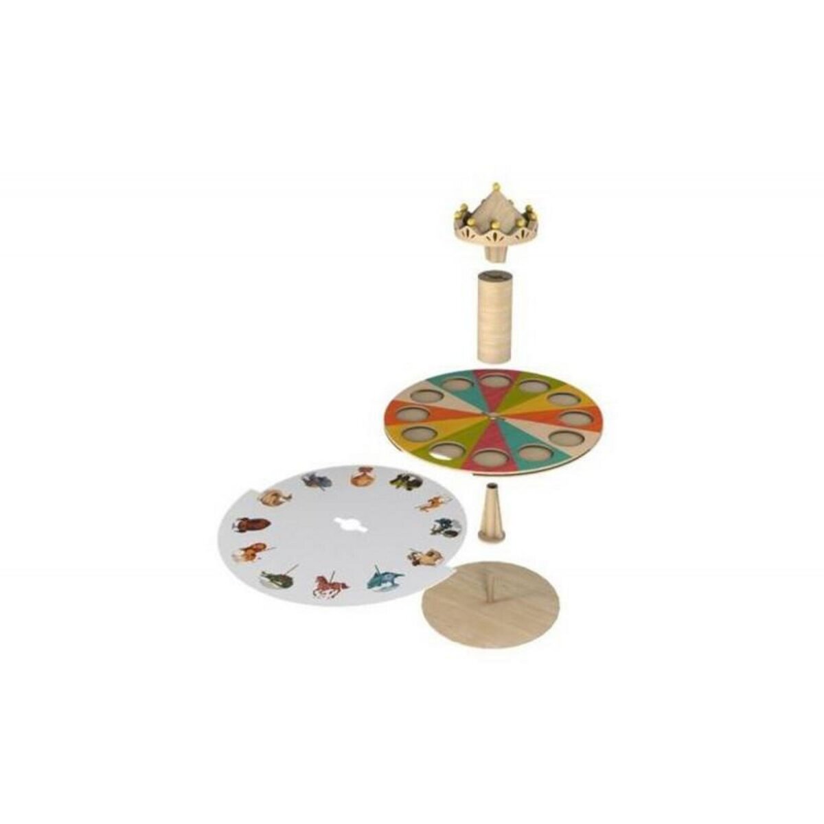 Iello Jeu de société Monsieur Carrousel Iello