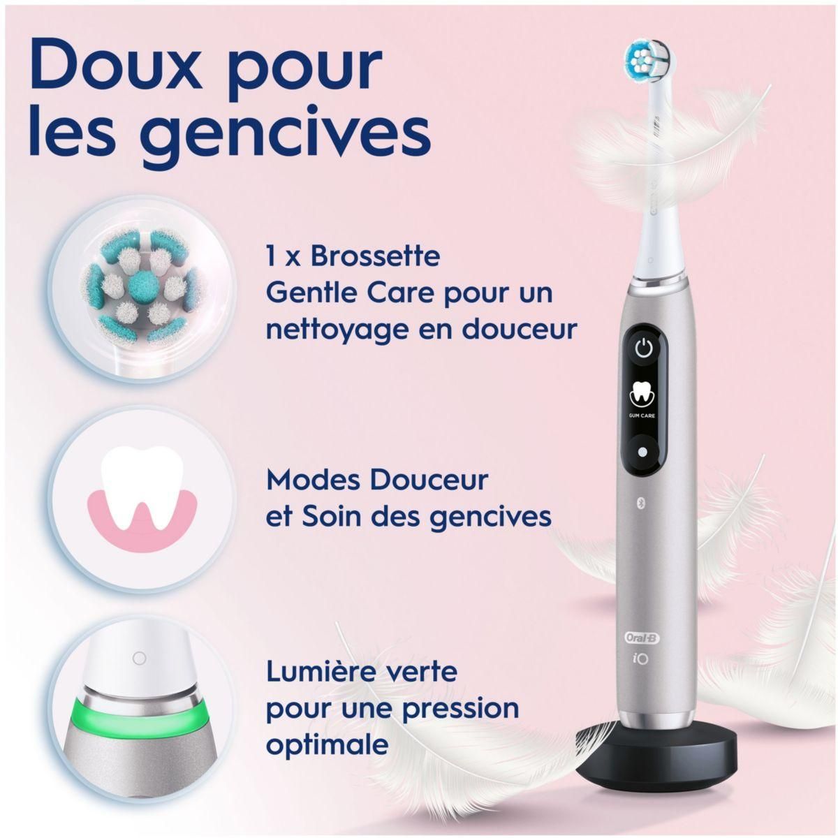 ORAL B Brosse à dents électrique iO6s Series Gris Opal EDITION CADEAUX