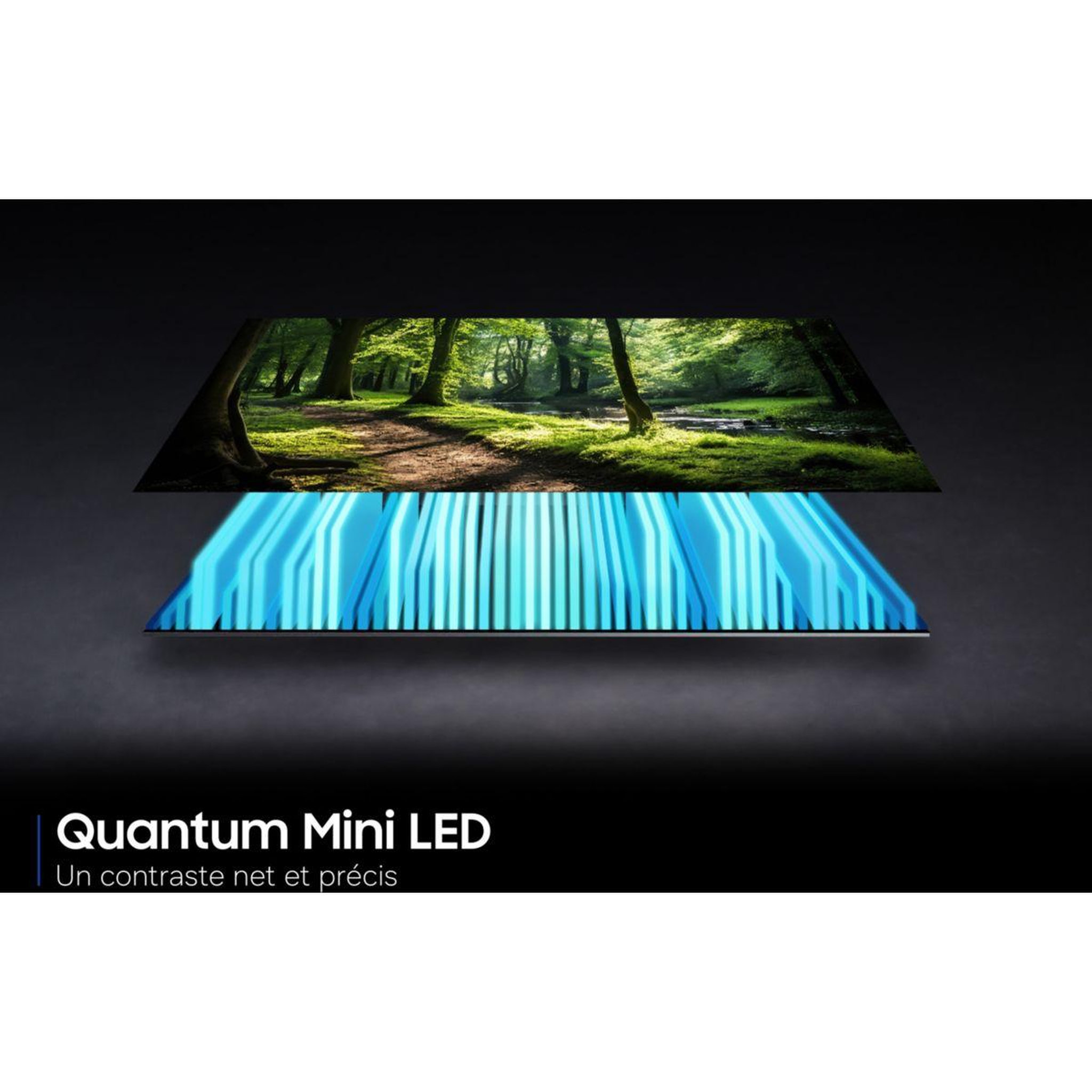 Voir la diapositive 3 : Samsung Tv mini led tq43qn74h (2026) 43  (108 cm) 4k - smart tv, neoqled (contrastes intenses)