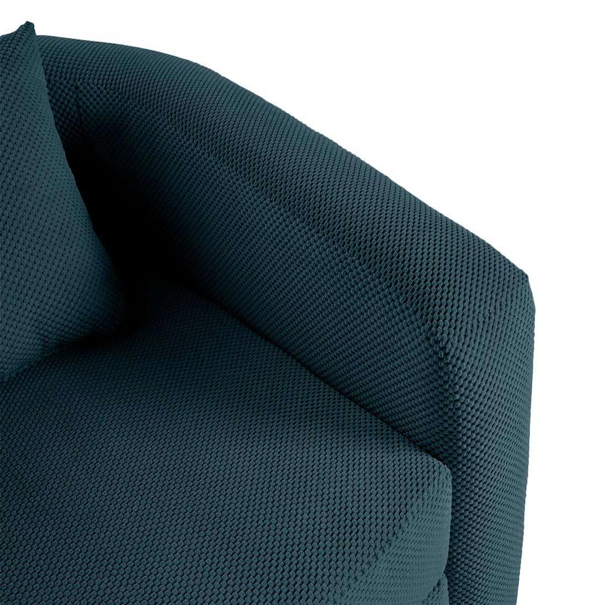 BEST MOBILIER Nuvia - canapé convertible déplimousse 1 place en velours texturé