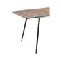 Voir la diapositive 3 : Habitat et Jardin Table repas extensible  Ebele  - 120/160 x 80 x 76 cm - Chêne