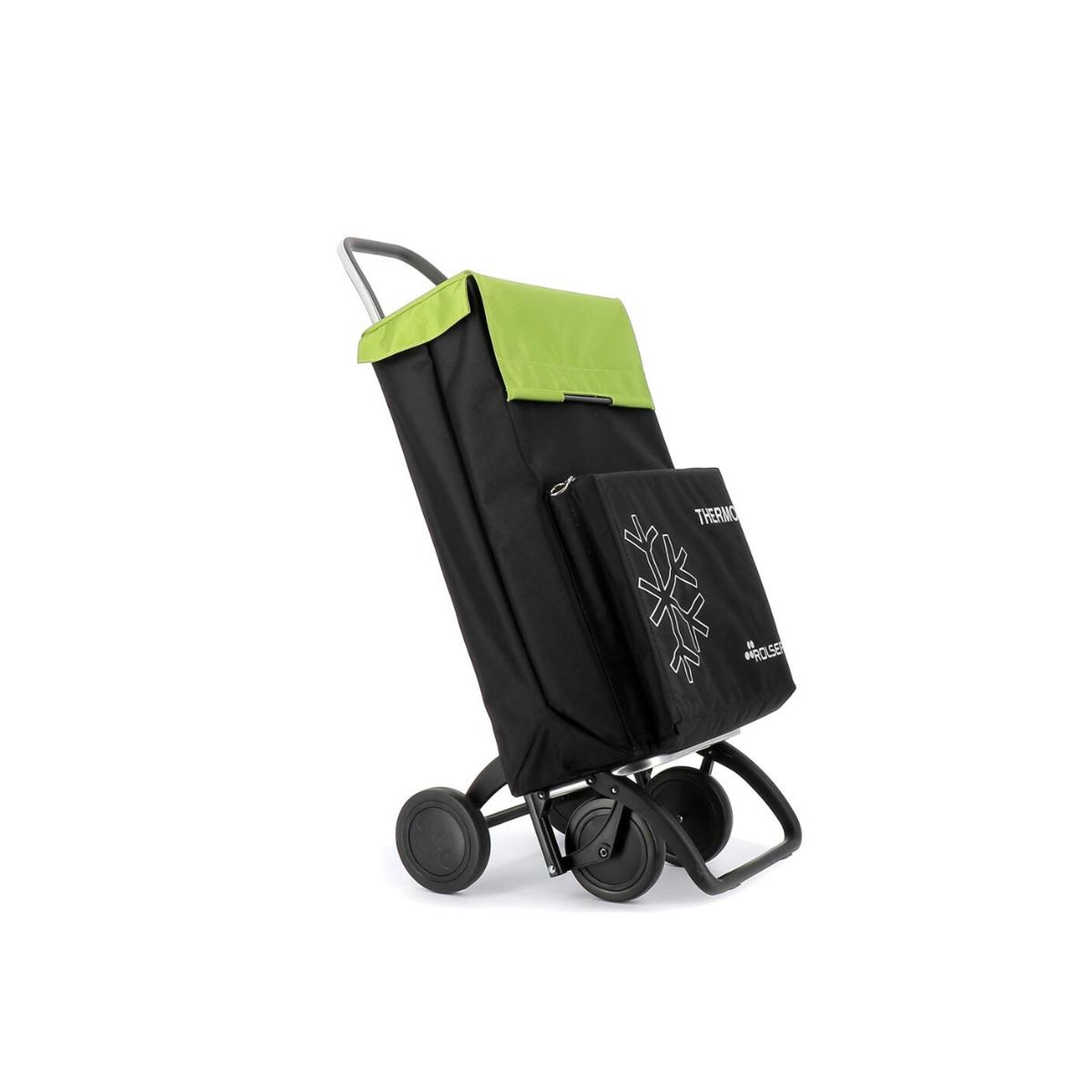 Voir la diapositive 6 : Rolser Poussette de marché 4 roues 46l noir - ter060negro/lim