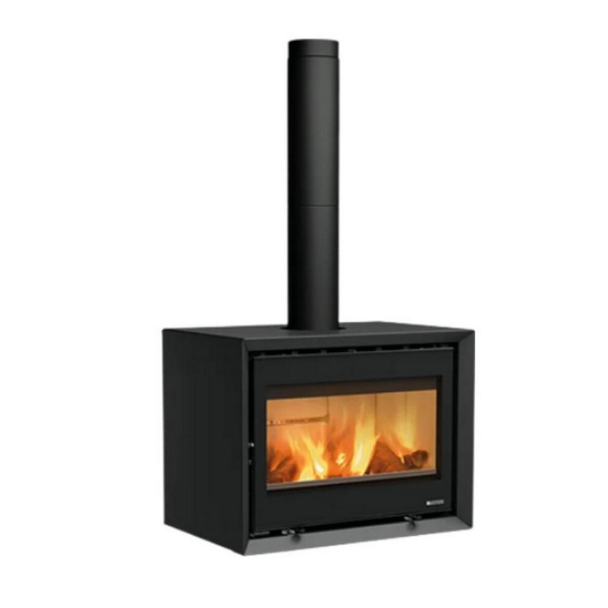 NORDICA EXTRAFLAME Poêle à bois 12.4kw noir - DANTE5.0