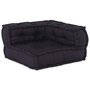 Voir la diapositive 3 : VIDAXL Pouf modulaire anthracite 140x70x36 tissu