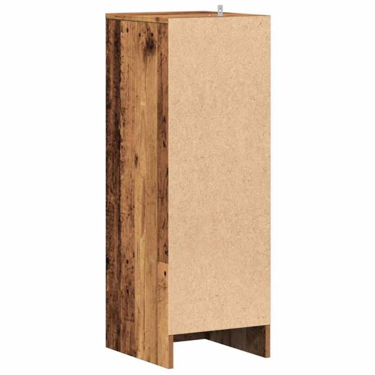 VIDAXL Armoire à chaussures vieux bois 32x35x92 cm bois d ingénierie