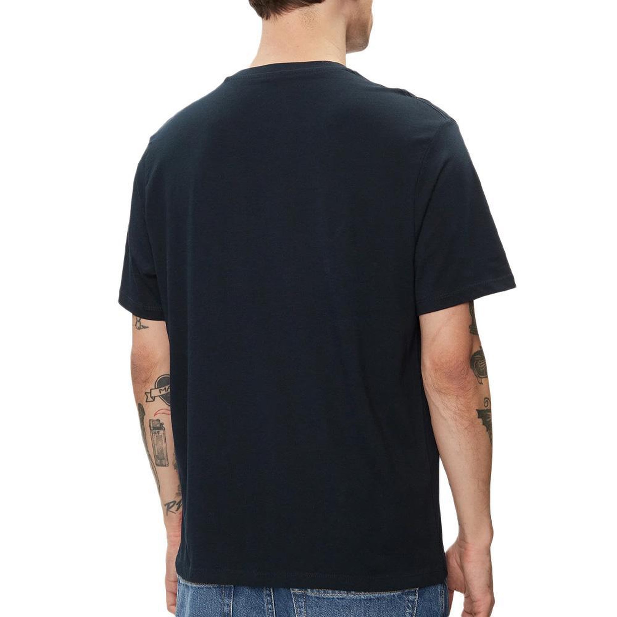 Voir la diapositive 2 : Pepe Jeans T-shirt Marine Homme Pepe Jeans Clag