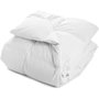 Voir la diapositive 1 : Home collection Couette Blanche 100% Microfibre 500gr A Bouillir Fab Fr