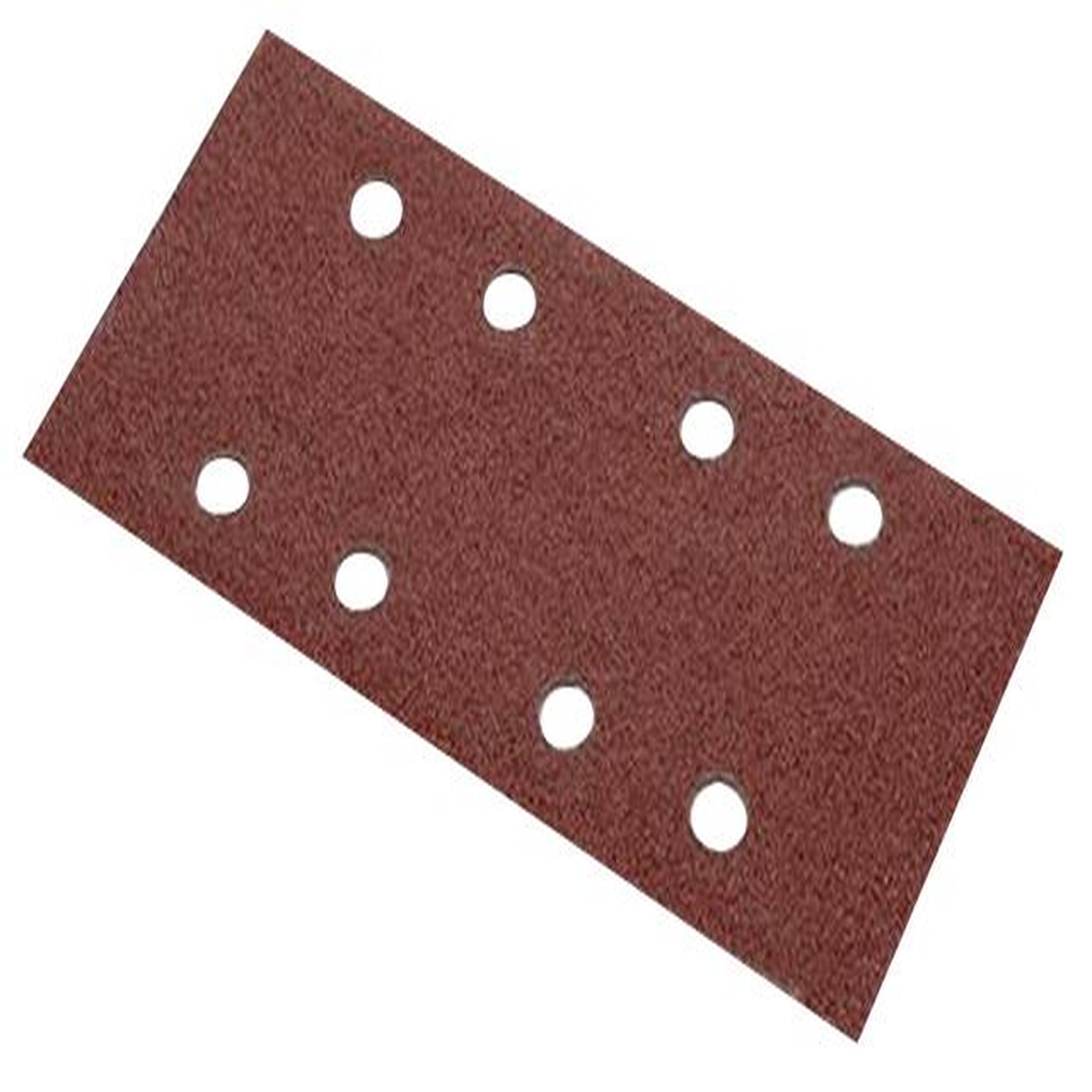 KREATOR Lot de 5 patins auto-agrippants perforés (parrallèle) - grain 80 - 93 x 185 mm