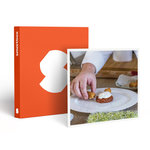 Smartbox 2h30 de cours de cuisine à domicile : préparation et dégustation d'1 menu 2 plats pour 4 personnes - Coffret Cadeau Gastronomie