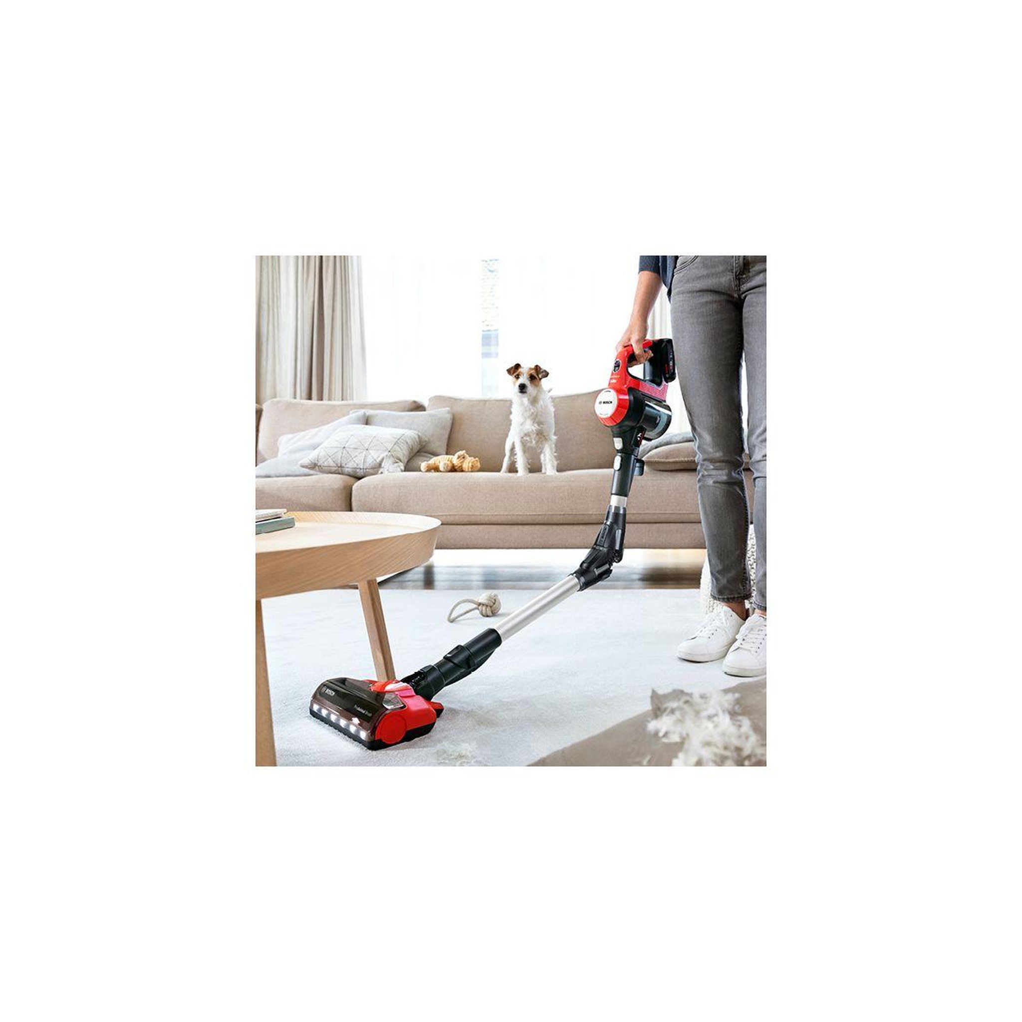 Voir la diapositive 2 : BOSCH Aspirateur balai unlimited proanimal bcs711pet