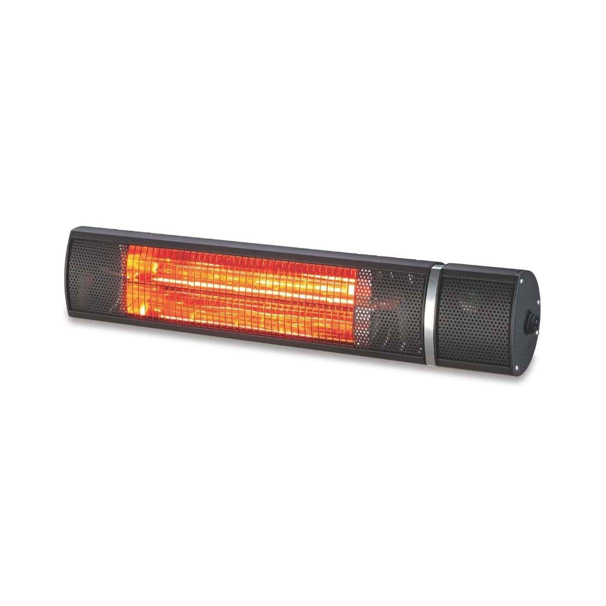 Kemper Chauffage électrique infrarouge 2000w + télécommande - chauffage mural protection ip65 intérieur extérieur kemper