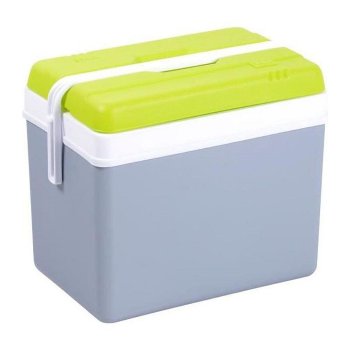 EDA PLASTIQUE EDA PLASTIQUE Glaciere Promotion - Conservation au frais 10H - Gris perle et vert anis - 35 L