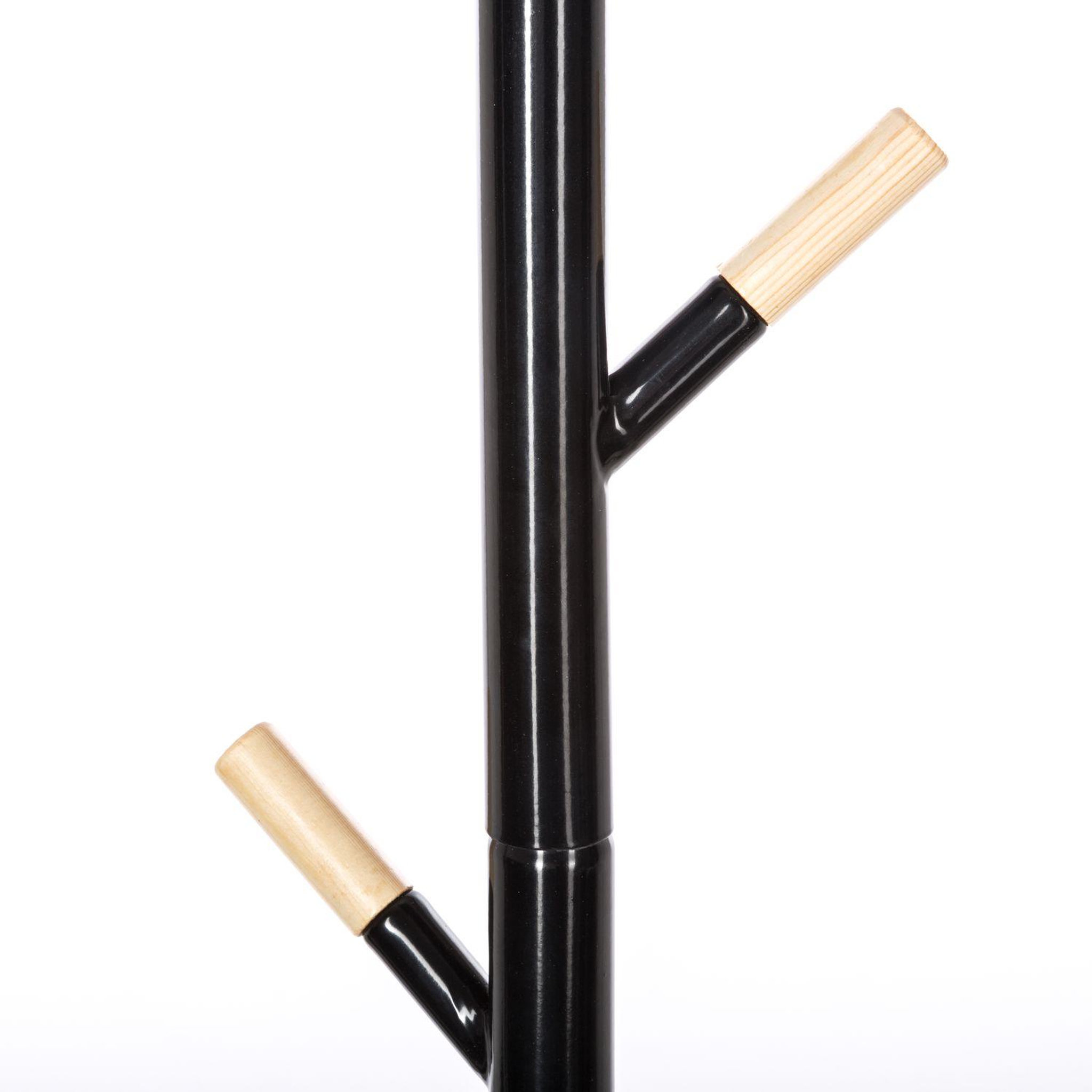 Voir la diapositive 2 : FIVE Porte Manteau en métal et MDF avec 6 tiges