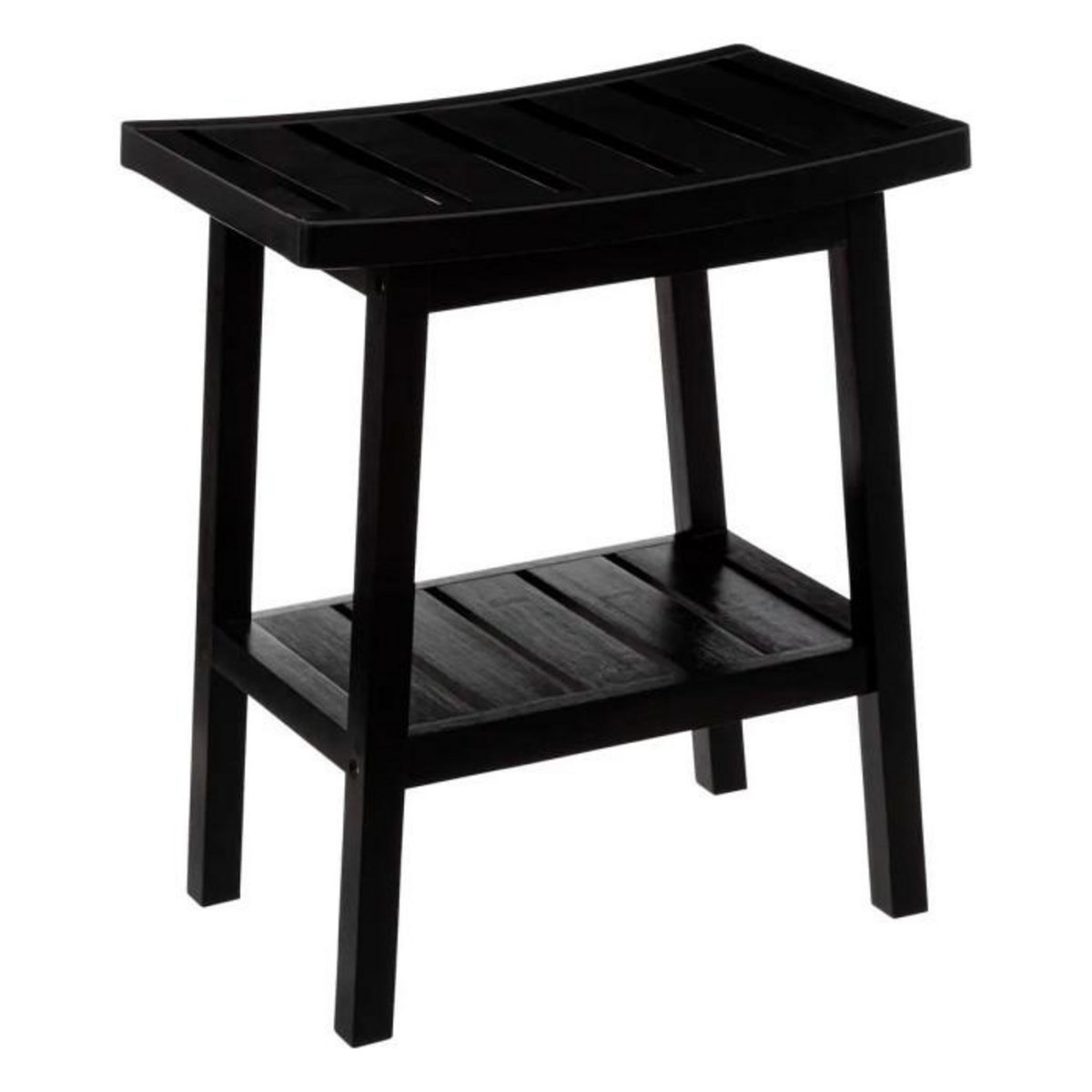 FIVE Tabouret Rangement  Bambou  46cm Noir
