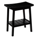 FIVE Tabouret Rangement  Bambou  46cm Noir