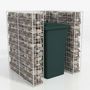 Voir la diapositive 3 : VIDAXL Panier de gabion simple Acier 110 x 100 x 120 cm