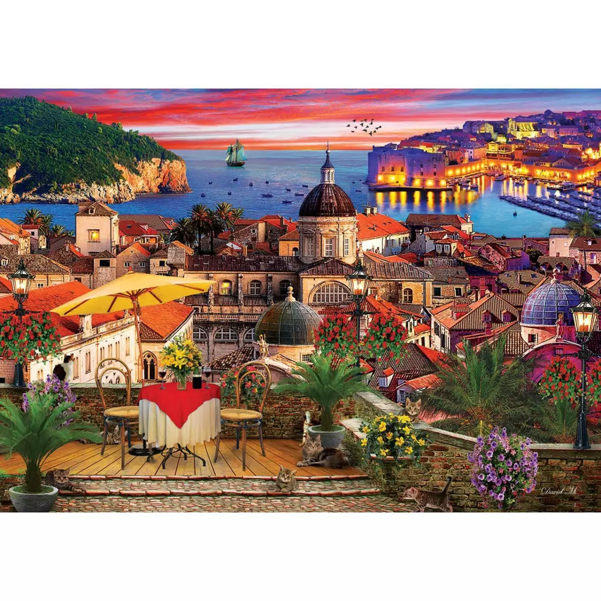 Art Puzzle Puzzle 1000 pièces : Dubrovnik