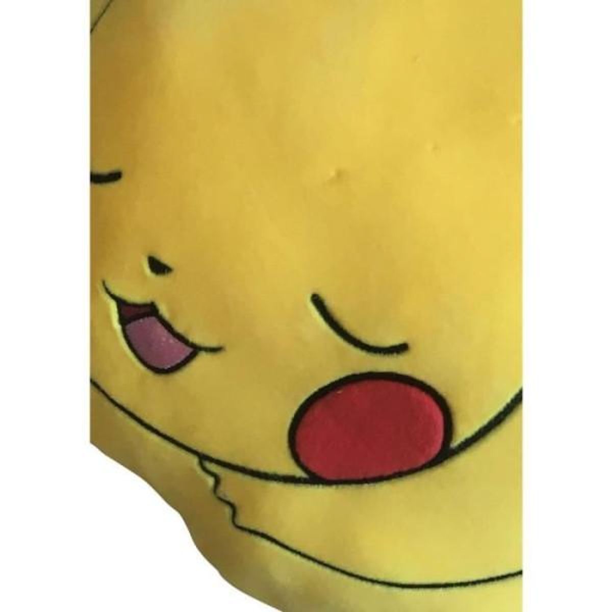 Pokemon Coussin premium 3D - POKEMON - Pikachu couché - Microfibre - 50 cm