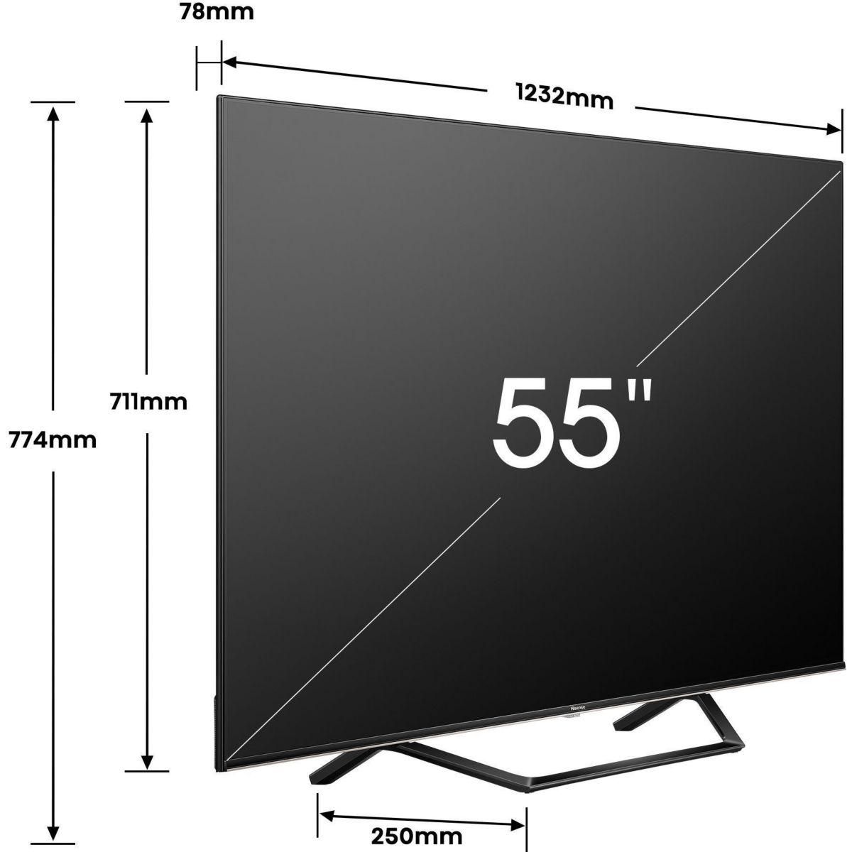 Hisense TV QLED 55A7NQ 2024