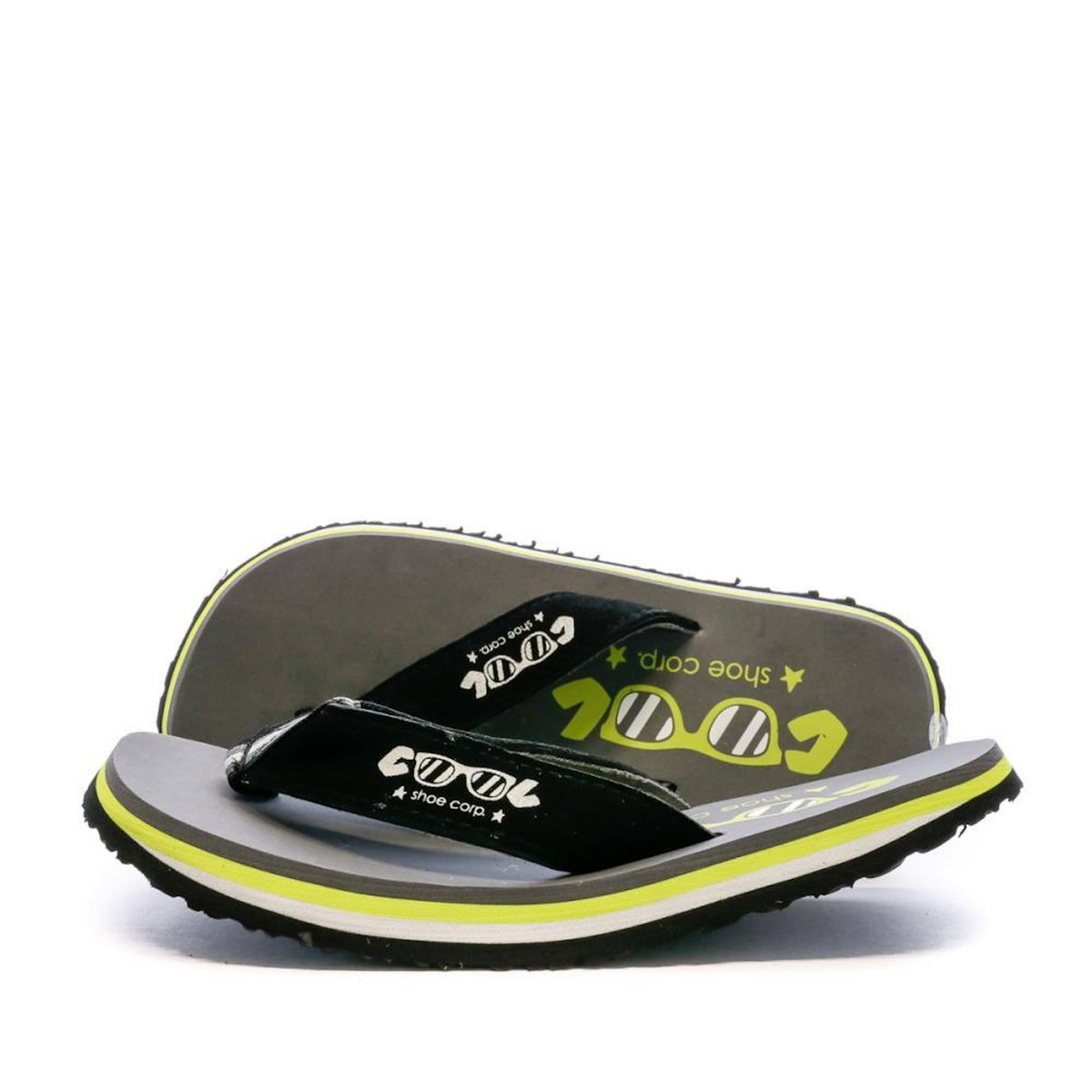 COOL SHOE Tongs Grise et Verte Garçon Cool Shoe OS BOY