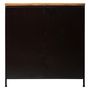 Voir la diapositive 2 : ATMOSPHERA Buffet 1 Porte & 2 Tiroirs  Cierna  85cm Noir