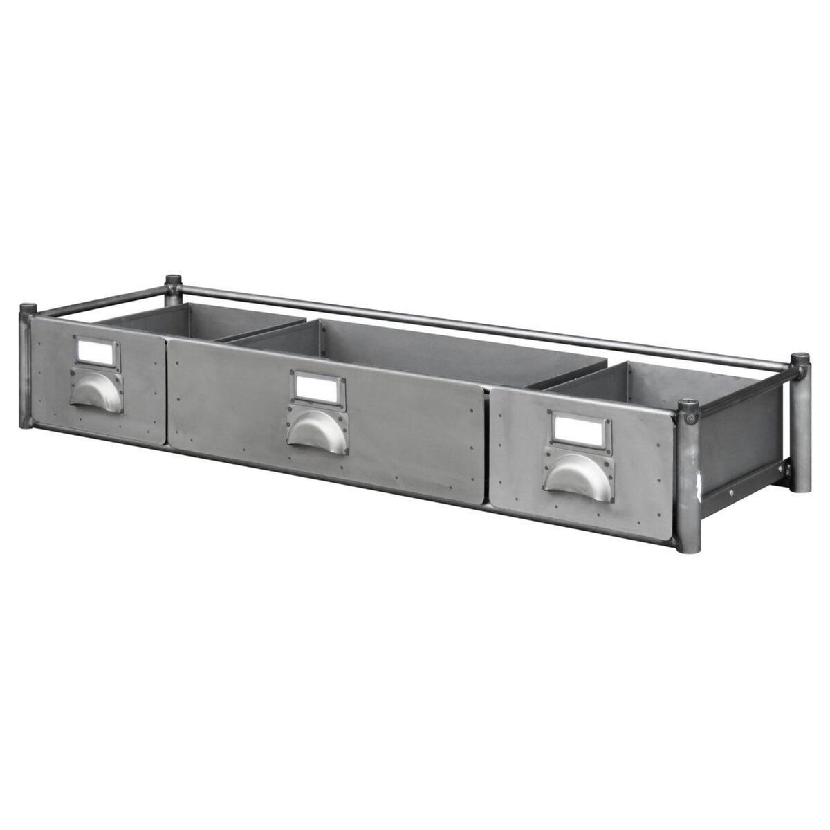 OUTIFRANCE Module 3 tiroirs (1 demi + 2 petits)-  1200 x 400 x h. 190 mm 14 kg