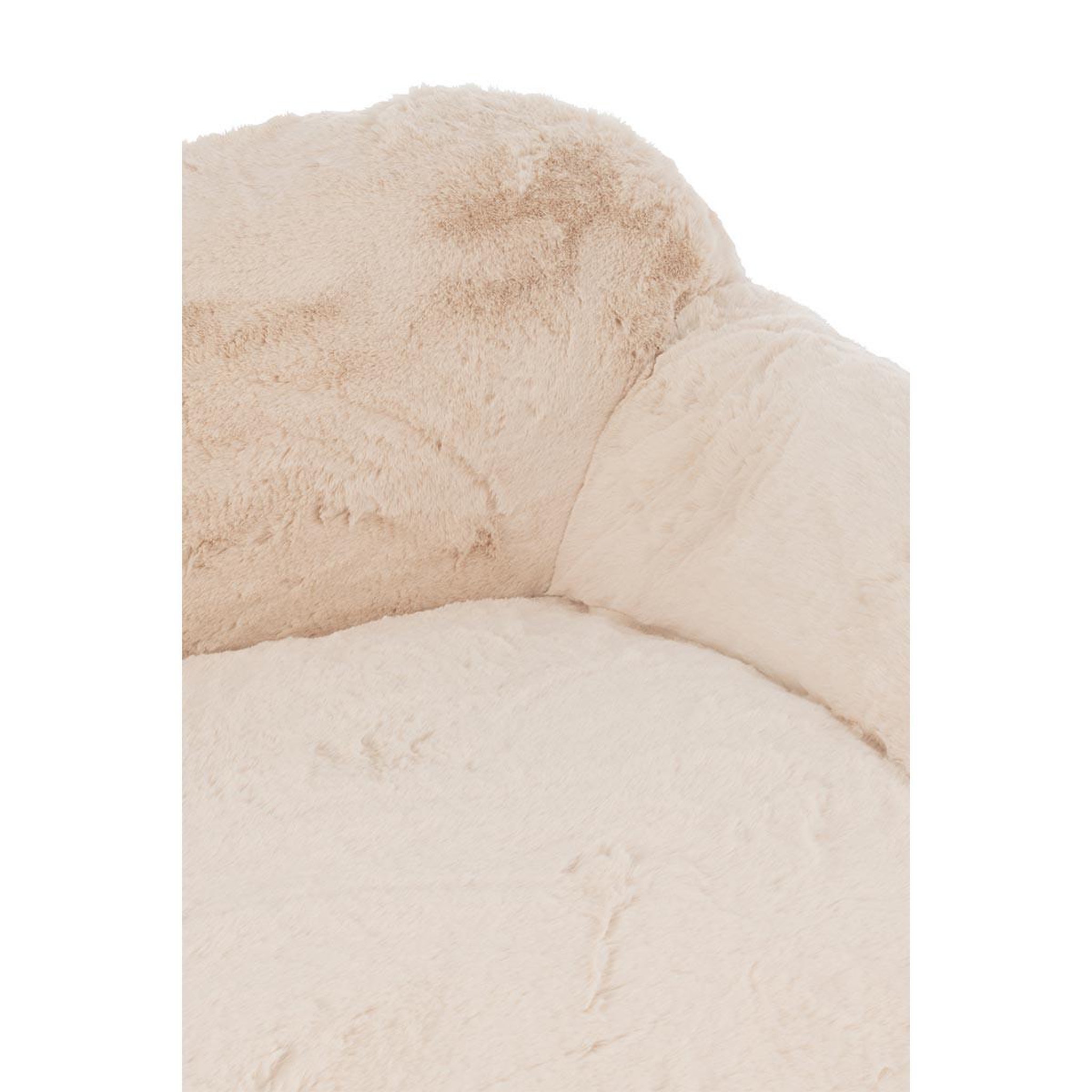 Voir la diapositive 6 : J-LINE Canapé droit 2 places  cutie  152cm crème