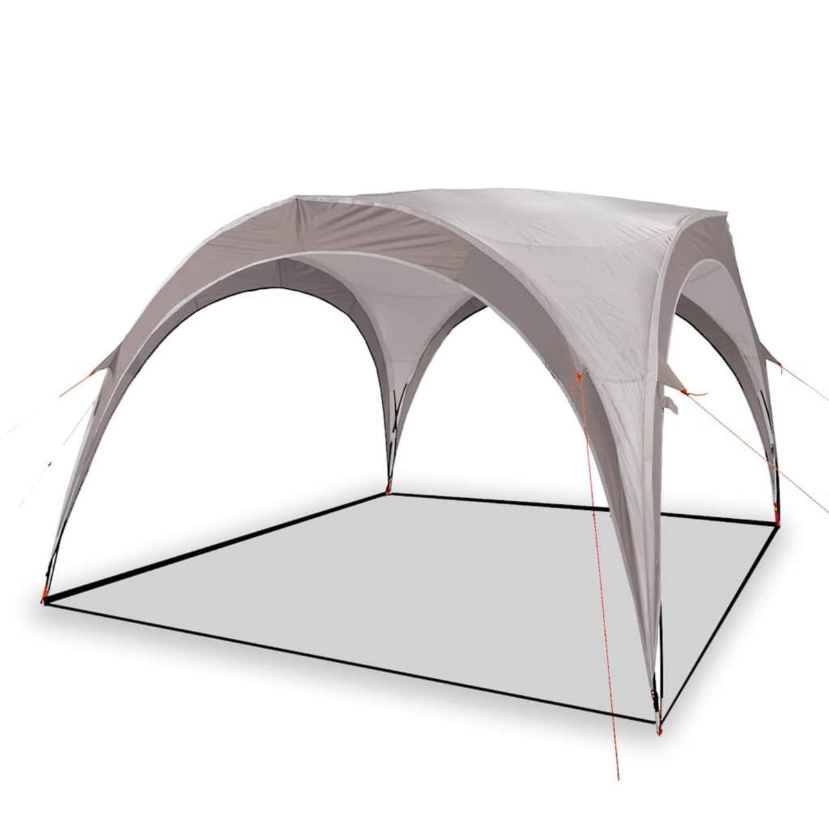VIDAXL Tente de reception blanc impermeable