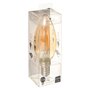 Voir la diapositive 2 : ATMOSPHERA Ampoule à Led  Ovale  9cm Ambre