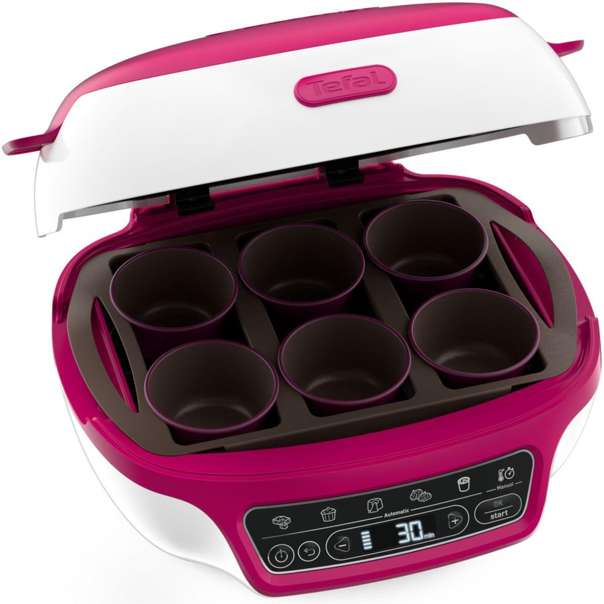 Voir la diapositive 5 : TEFAL Machine à gâteaux Cake Factory Délices KD810112