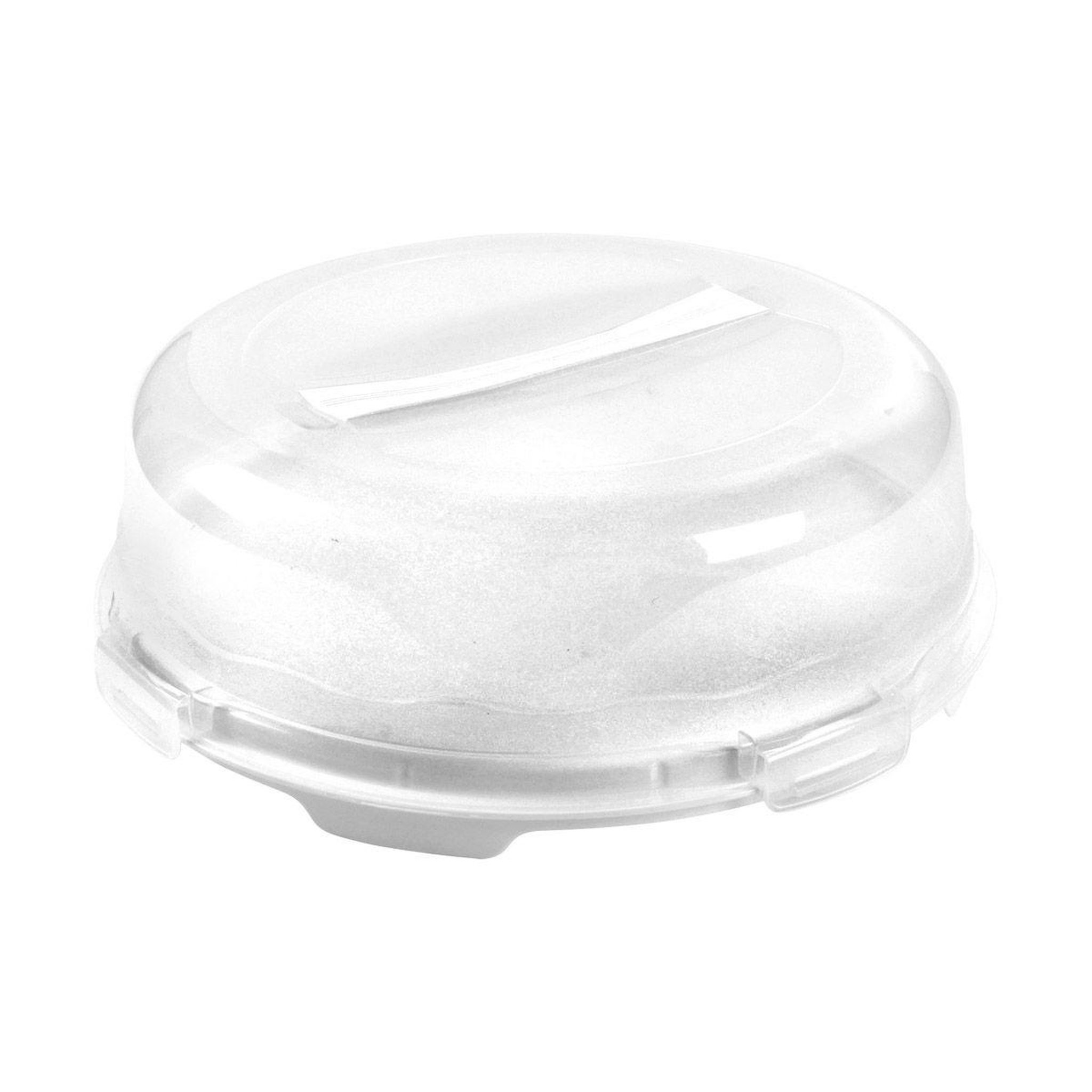 Voir la diapositive 1 : HOMEA Boîte à Gâteaux  Plastique  30cm Transparent