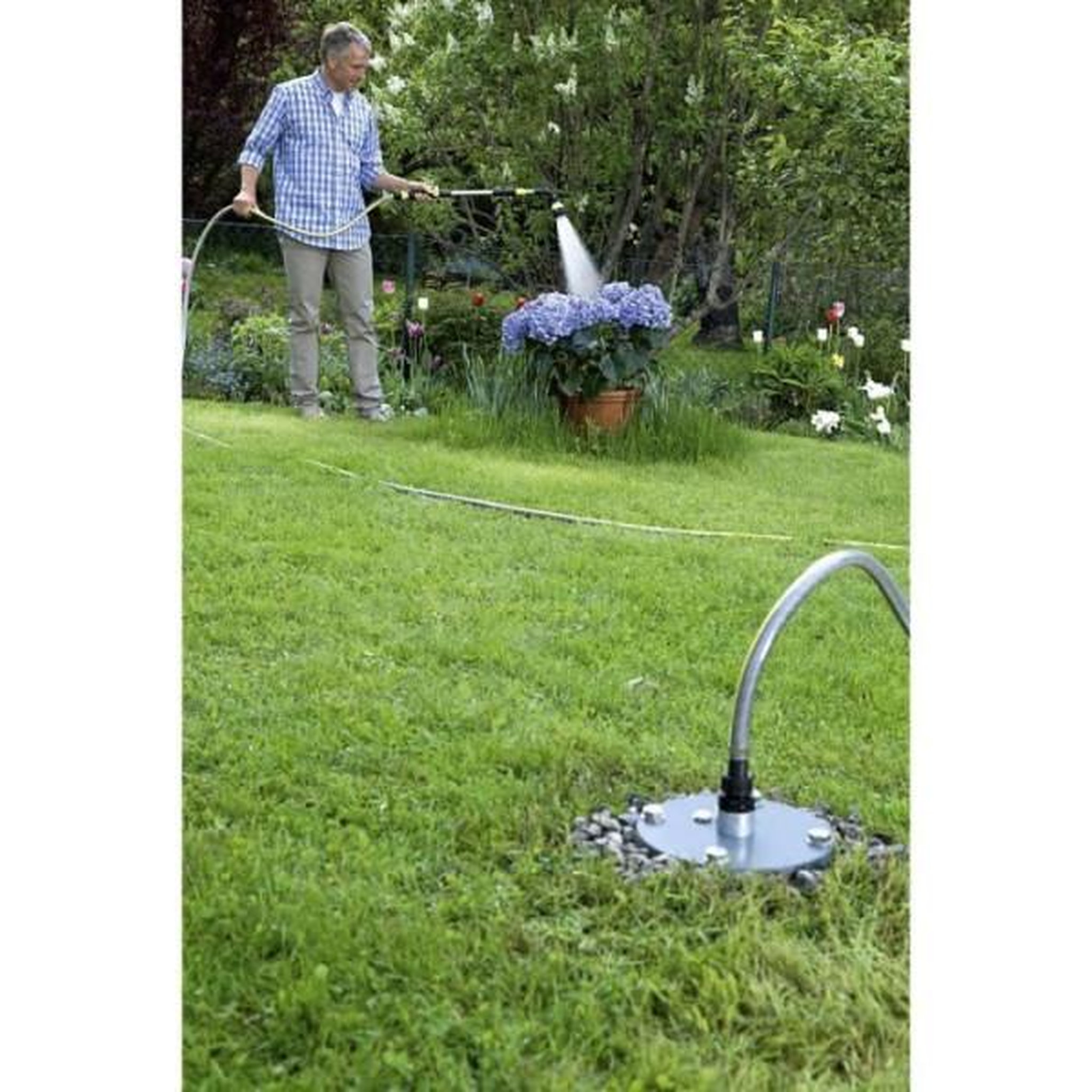 Voir la diapositive 6 : KARCHER Pompe a eau immergée BP 6 Deep Well - KARCHER - 1000 W - 5,5 bars - 5000 l/h