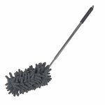 Paris Prix Plumeau Microfibre  Télescopique  75cm Anthracite