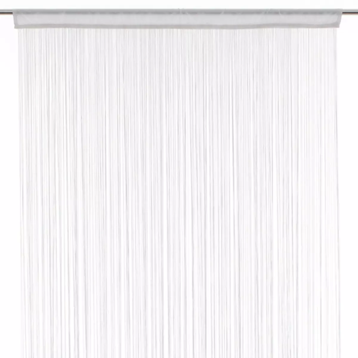ATMOSPHERA Rideau fils - 90 x 200 cm - Blanc