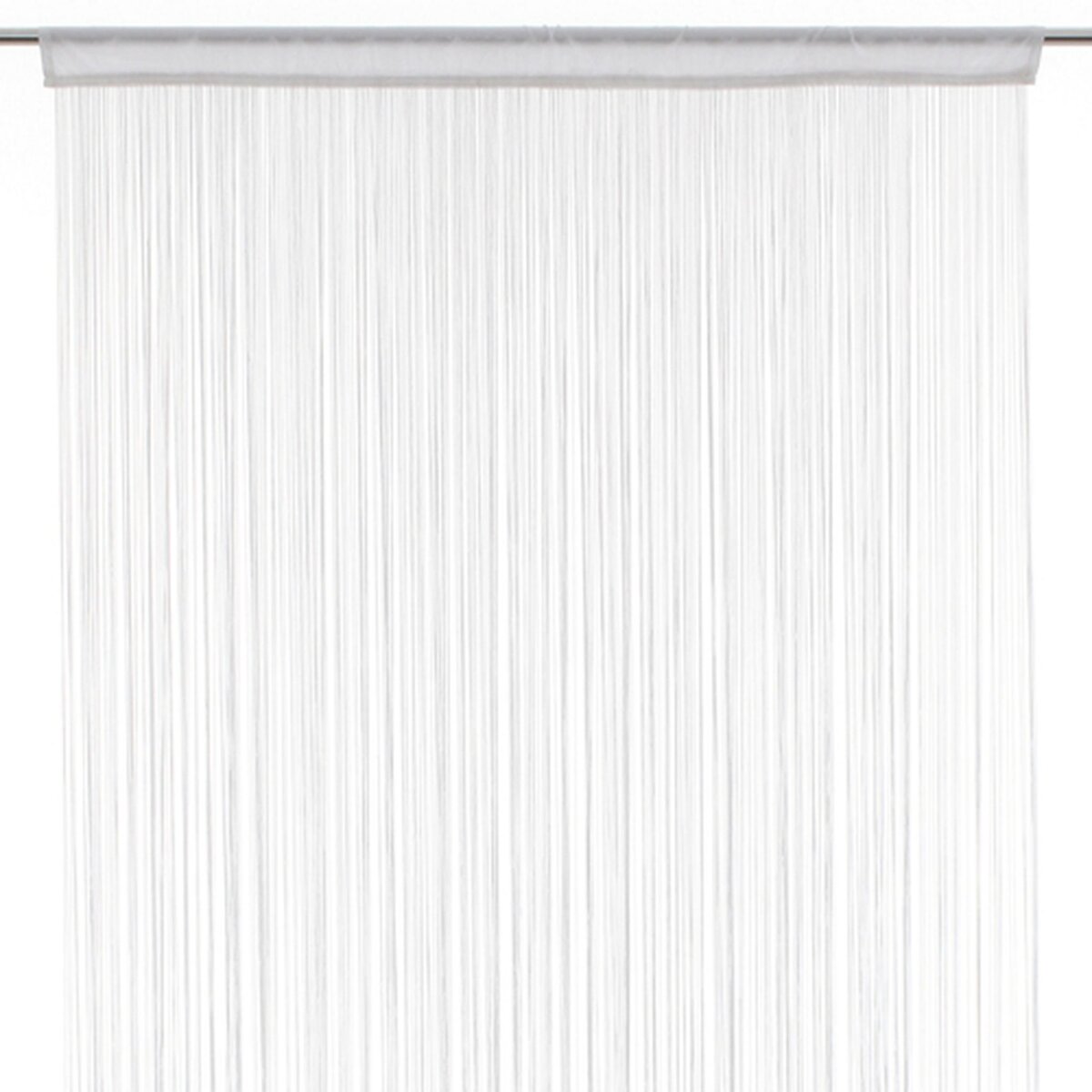 ATMOSPHERA Rideau fils - 90 x 200 cm - Blanc pas cher 