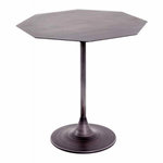 Paris Prix Table d'Appoint Design  Flavie  47cm Noir