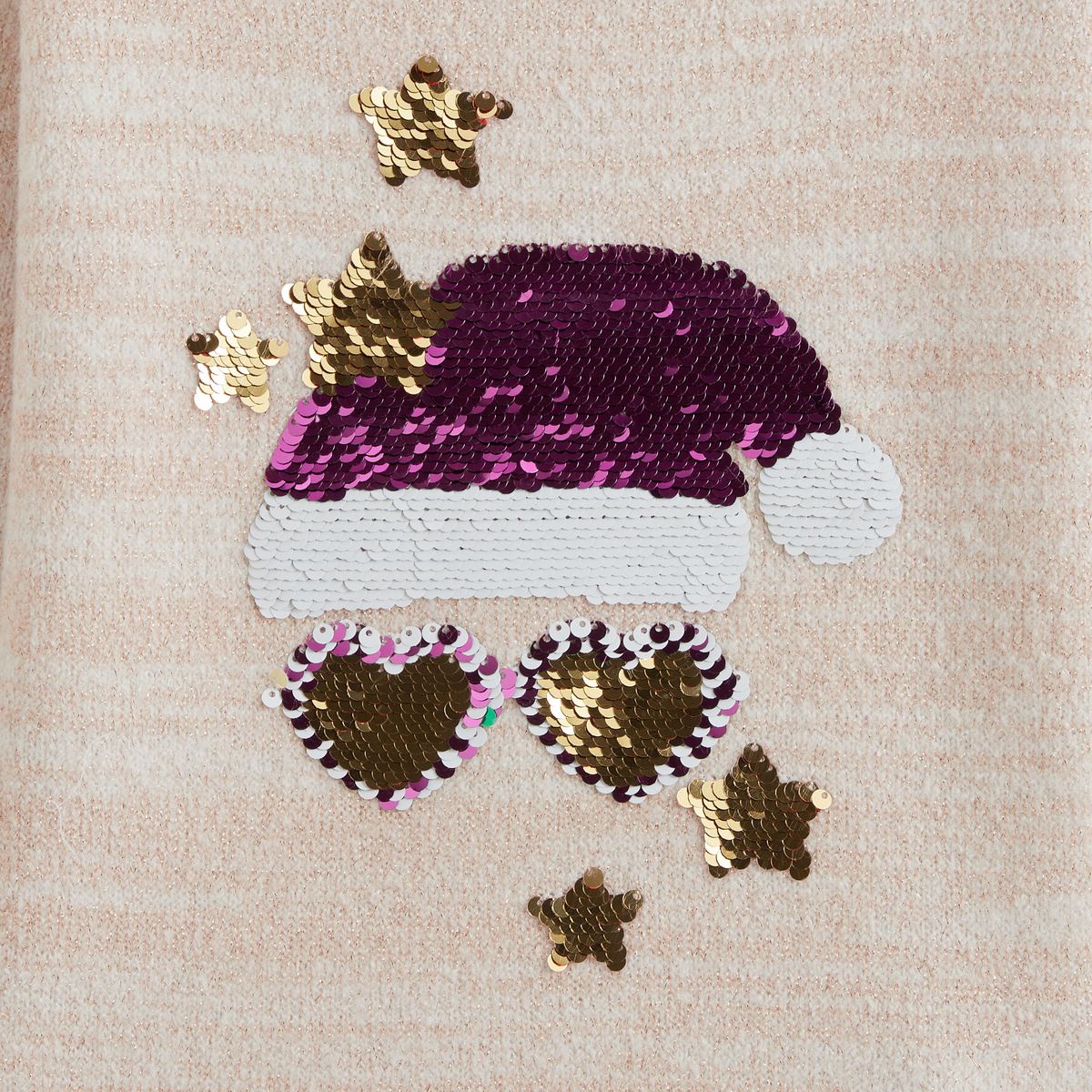 INEXTENSO Pull de noël à sequins fille