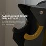 Voir la diapositive 5 : HOMCOM Support d'haltères à 5 niveaux - support de stockage d'haltères - charge max. 100 Kg - acier noir