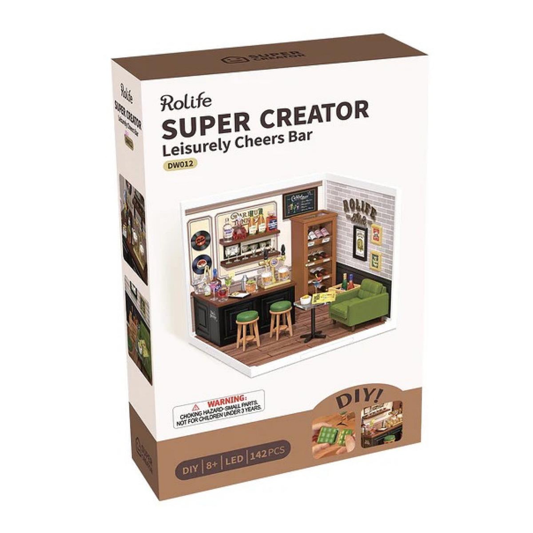 Voir la diapositive 4 : ROBOTIME Maquette Super Creator  Cheers Bar