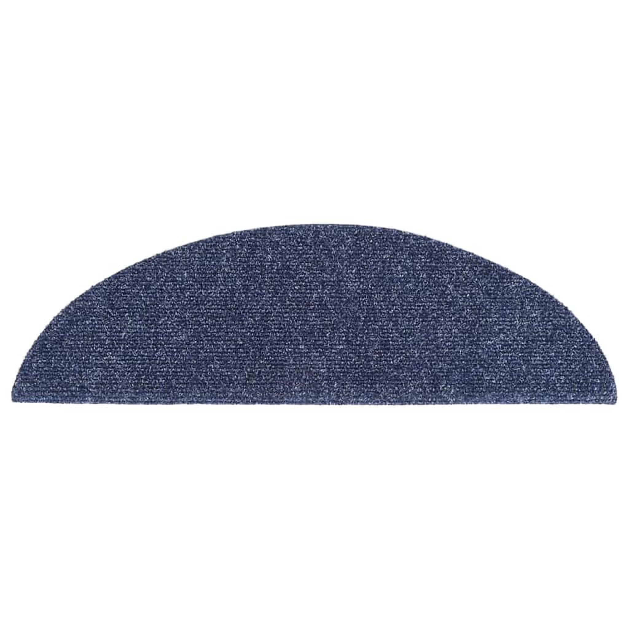 Voir la diapositive 5 : VIDAXL Tapis autoadhesifs de marches 5 pcs Bleu 56x17x3 cm Aiguillete