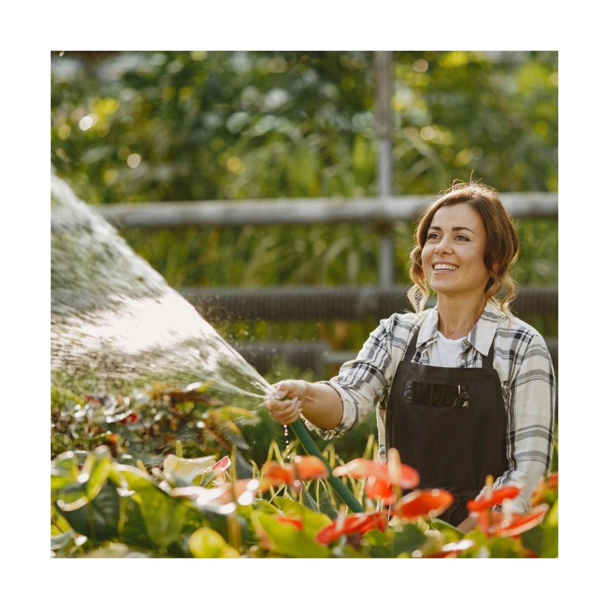 VITO Tuyau arrosage tressé 50 mètres Ø 19 mm 3/4  Pression 20 bar Souple VITO