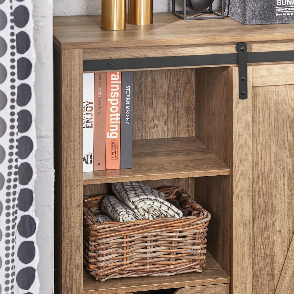 SOBUY SoBuy - Meuble À Chaussures avec un tiroir - Rustique - FSB59