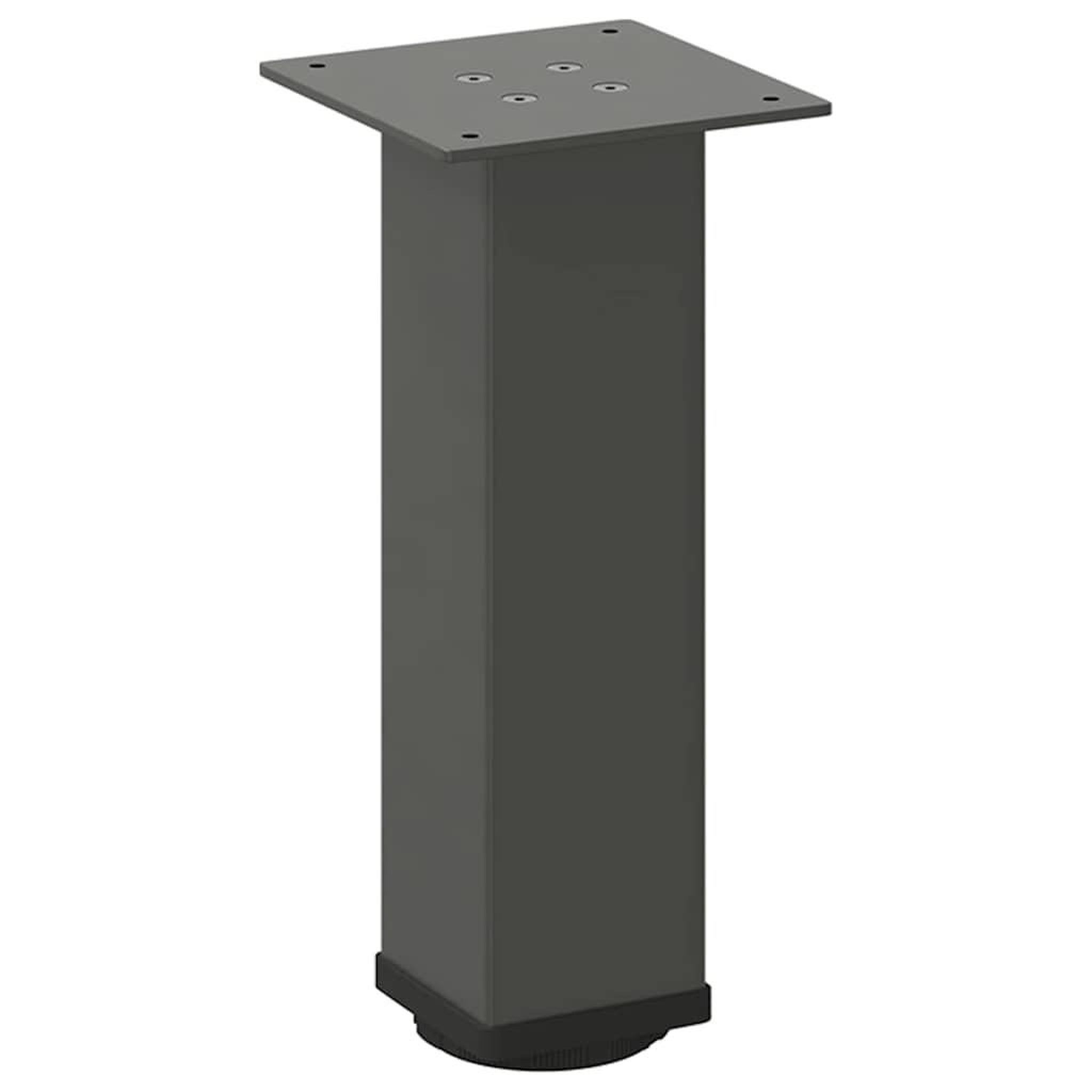 Voir la diapositive 4 : VIDAXL Pieds de table basse 4 pcs anthracite 42-44 cm acier