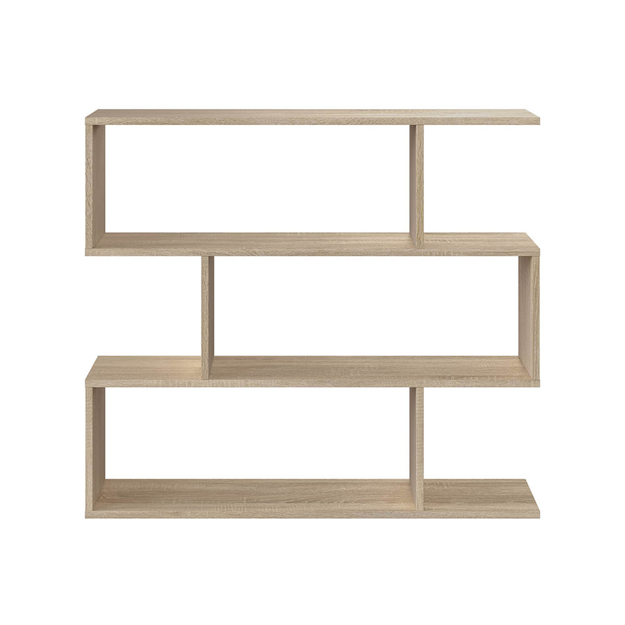 Voir la diapositive 4 : Étagère Basse de 3 niveaux L110cm x H97cm FEIRA